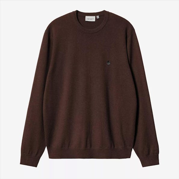 Carhartt WIP - Donkerbruine Madison trui