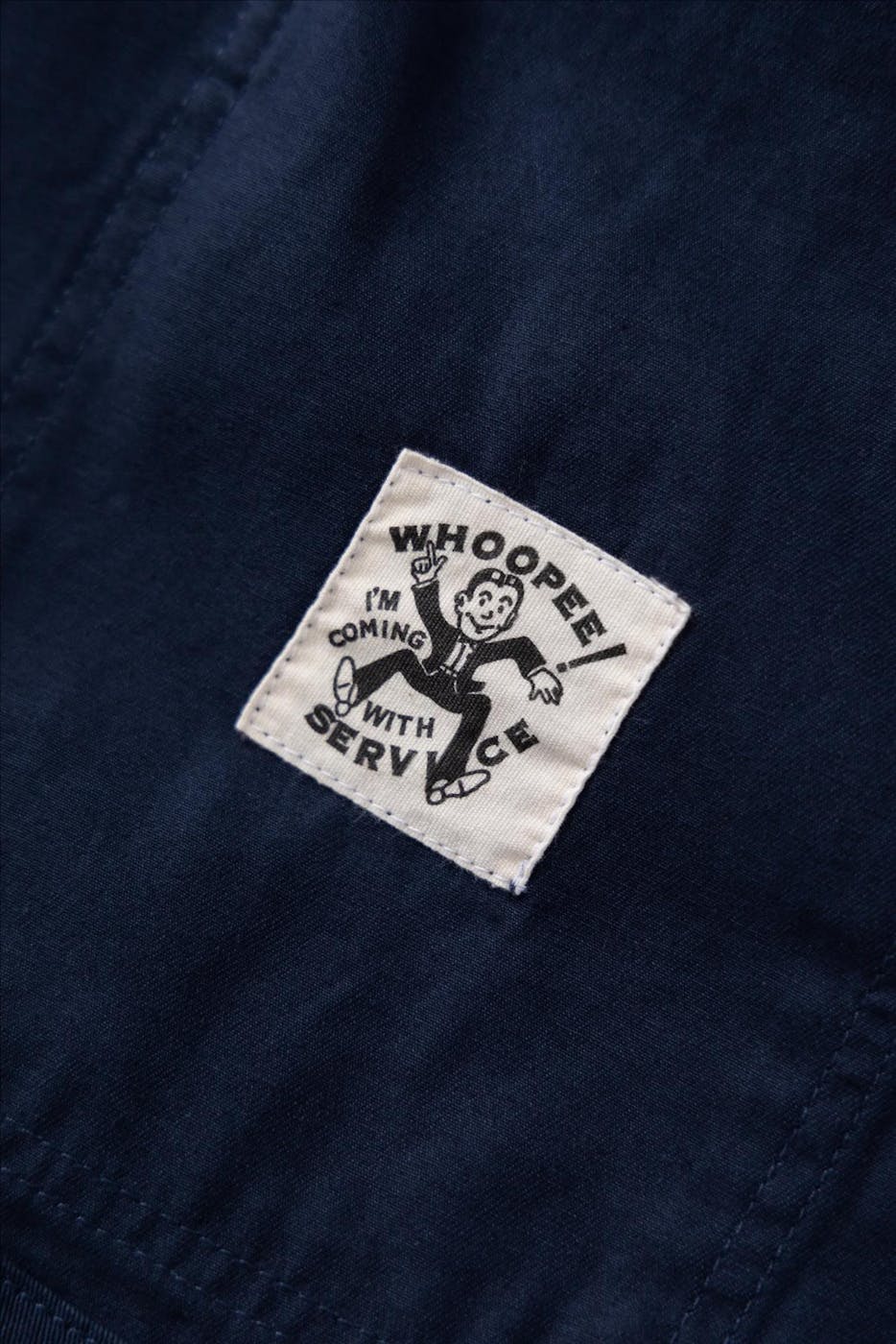 Service Works - Donkerblauwe Drill Server Suit jas