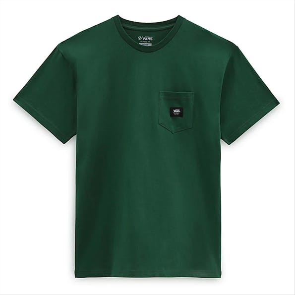 Vans  - Groene Pocket Logo T-shirt