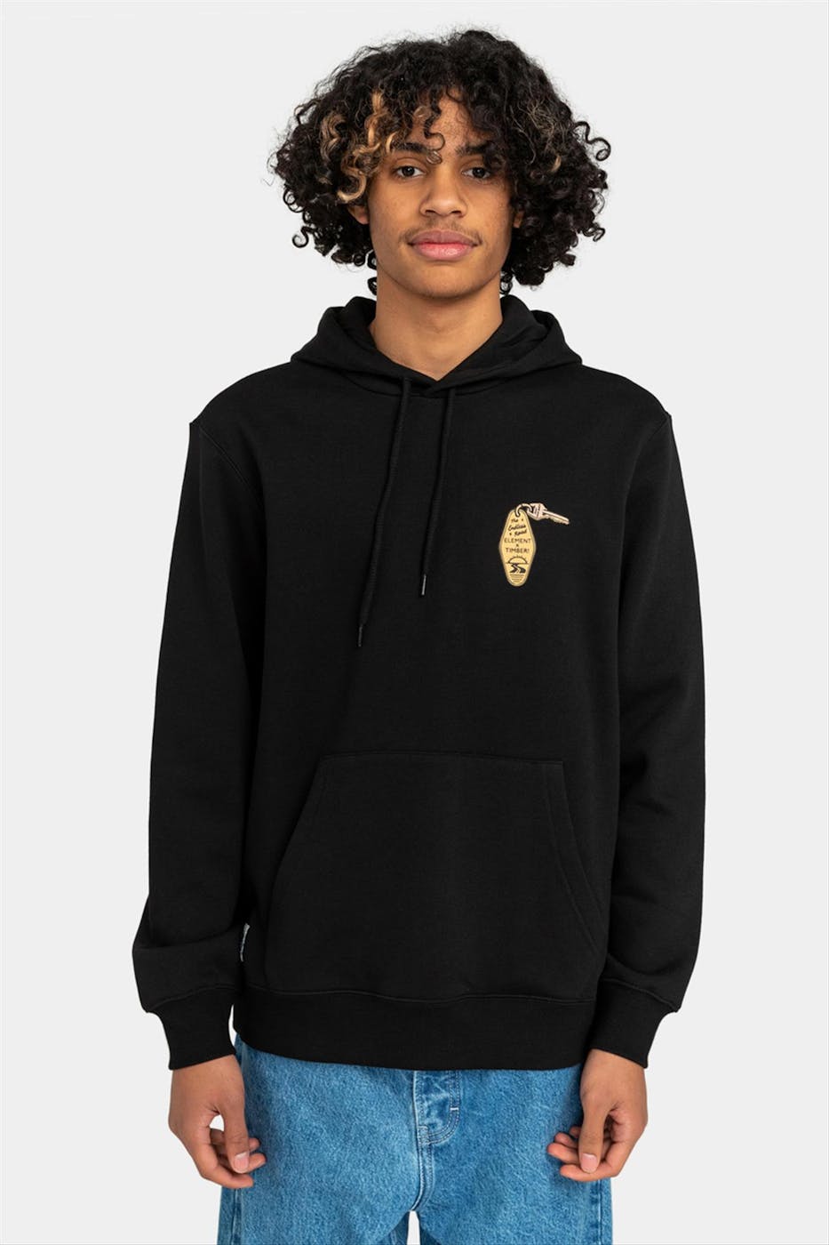 Element - Zwarte Timber Motel hoodie