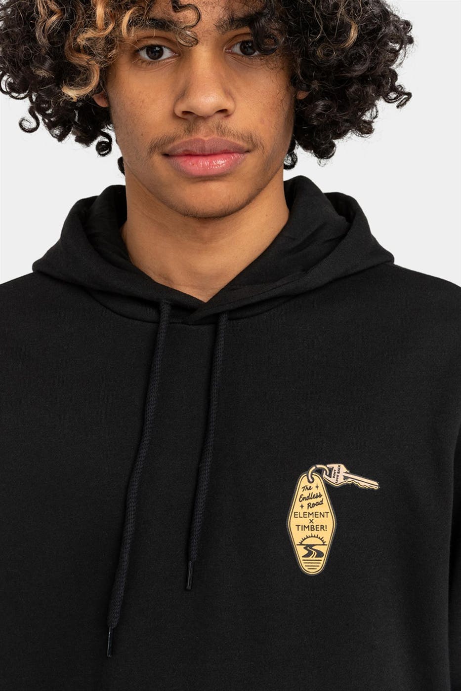 Element - Zwarte Timber Motel hoodie