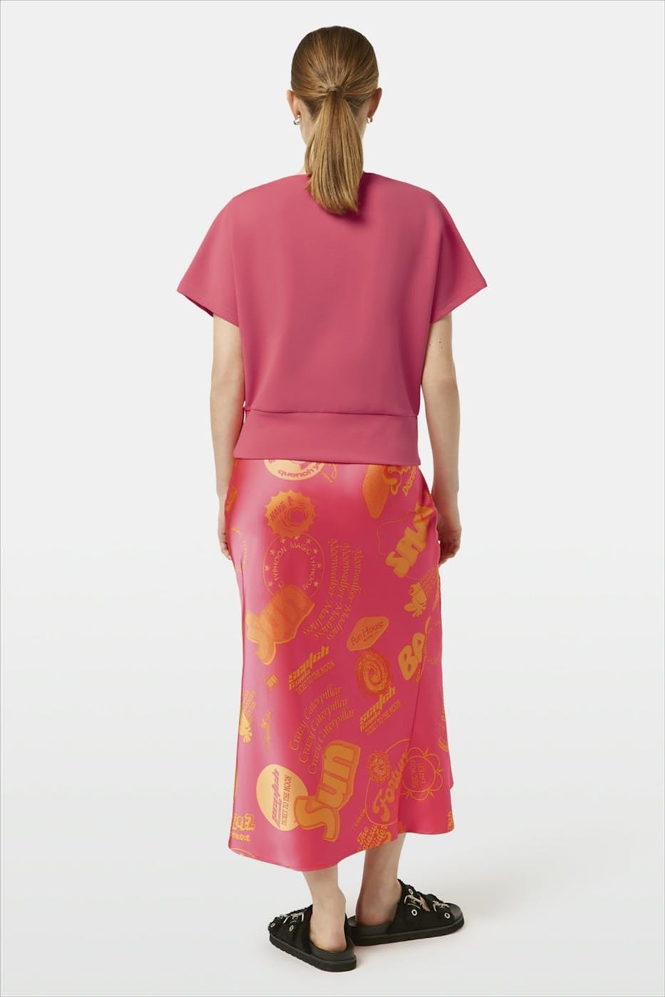Scotch & Soda - Fushia Sleeveless sweater