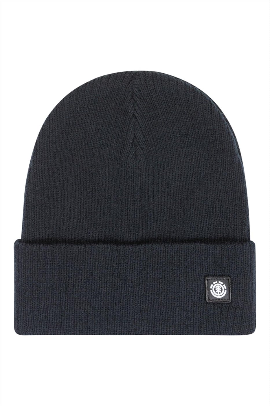 Element - Zwarte Mid Icon Rib muts