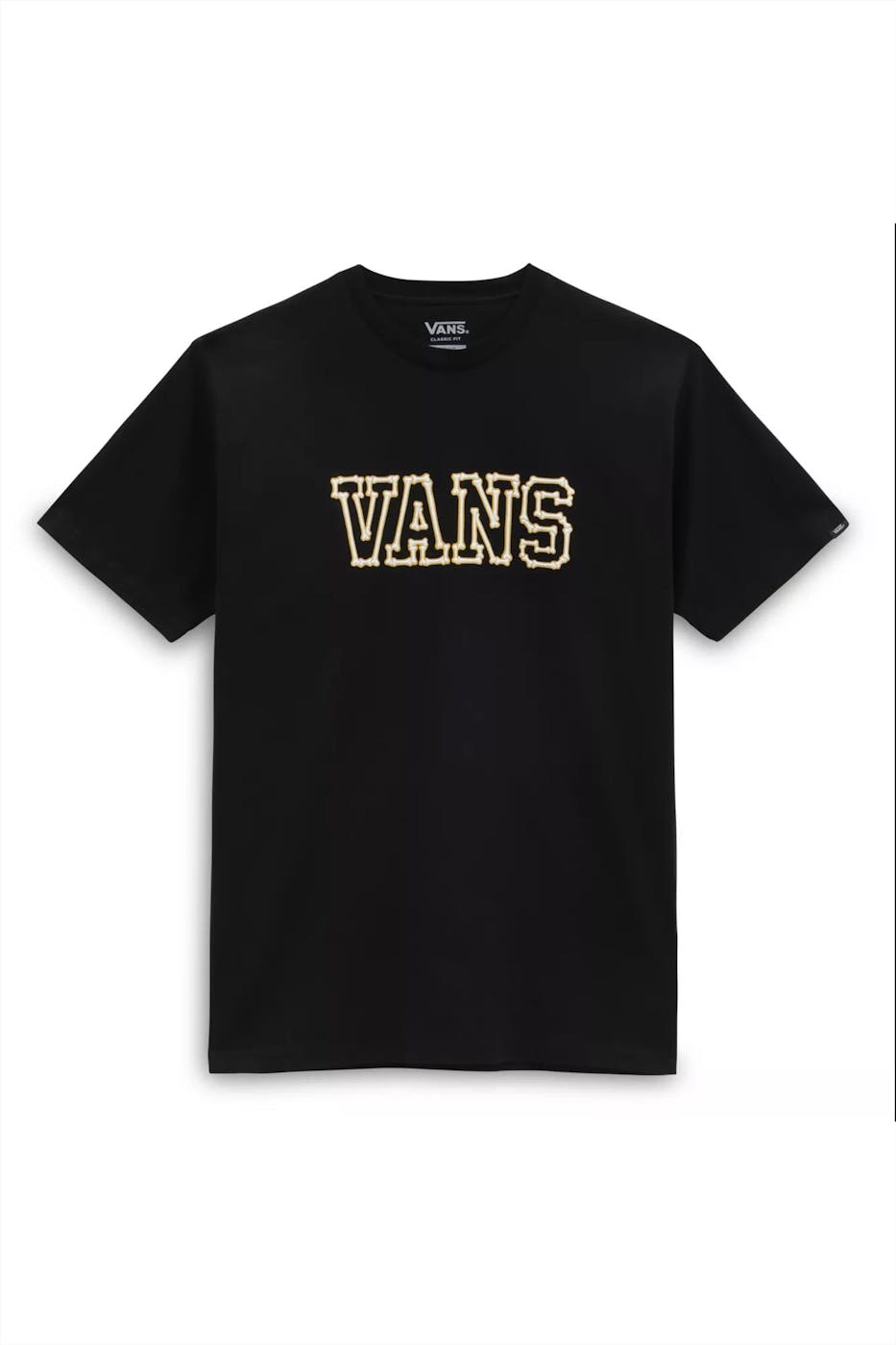 Vans  - Zwarte Bones t-shirt