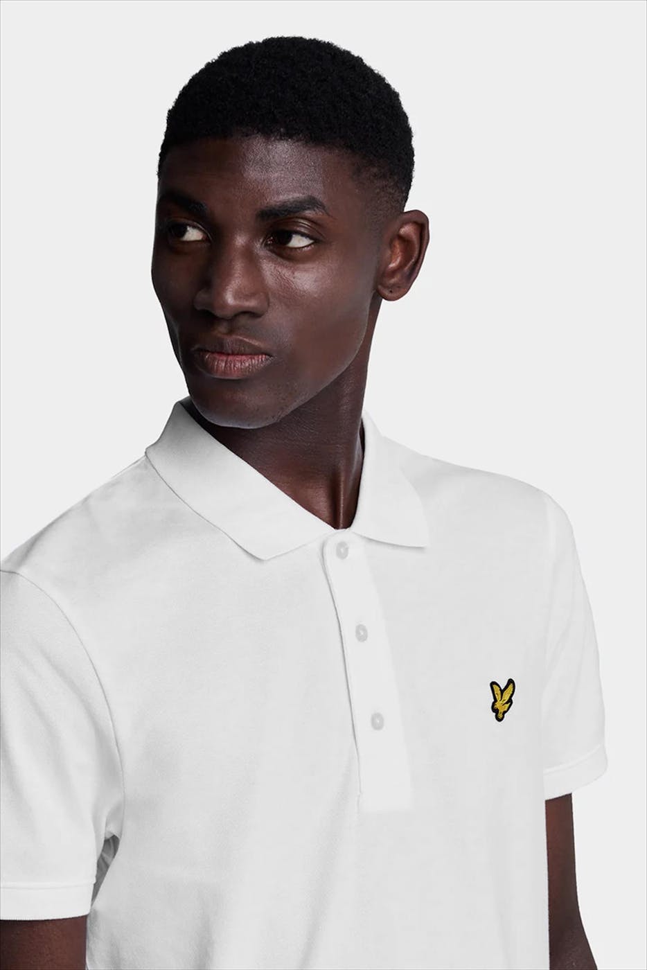 Lyle & Scott - Witte Plain polo