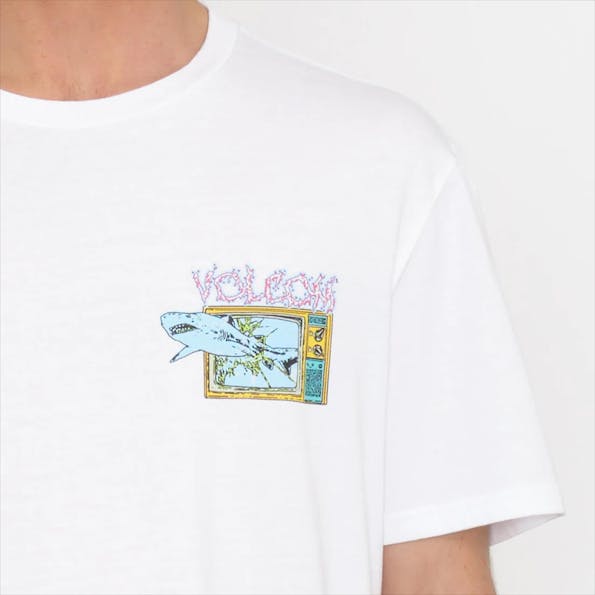 Volcom - Witte Frenchsurf T-shirt