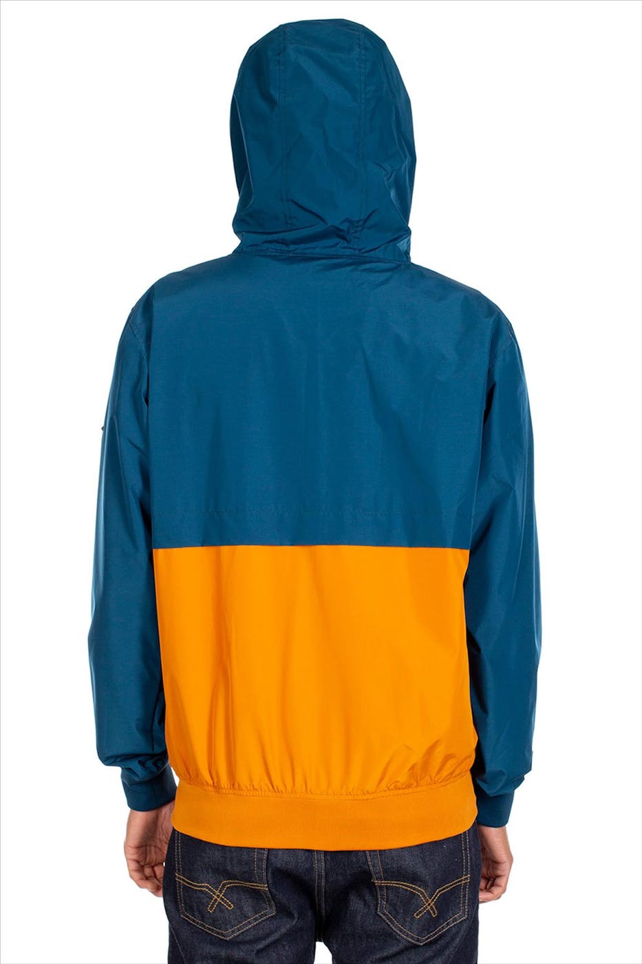 Iriedaily - Blauw-oranje Resulander jacket