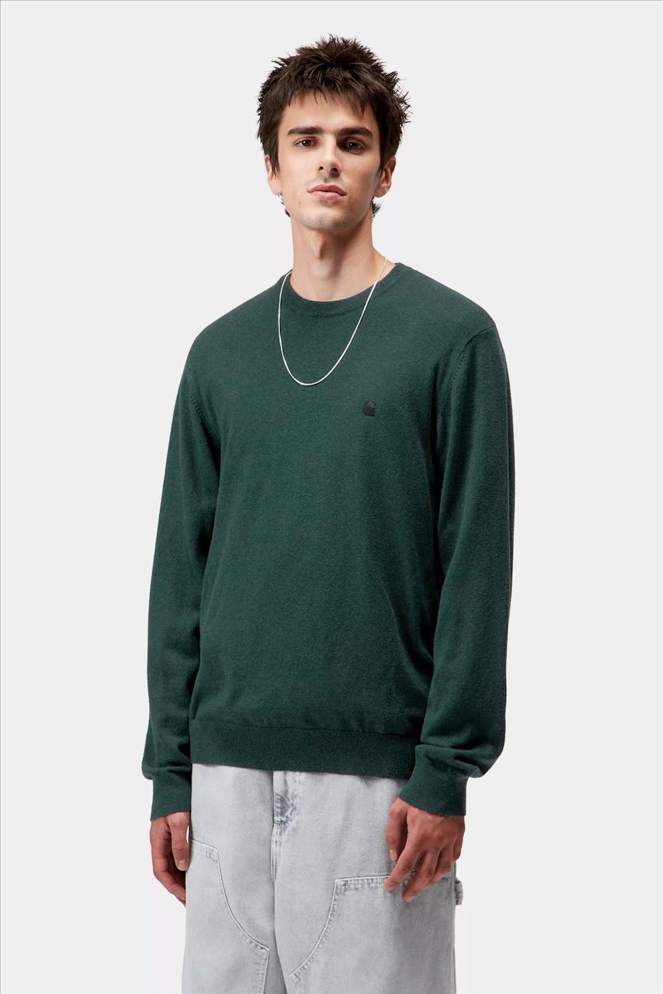 Carhartt WIP - Donkergroene Madison trui