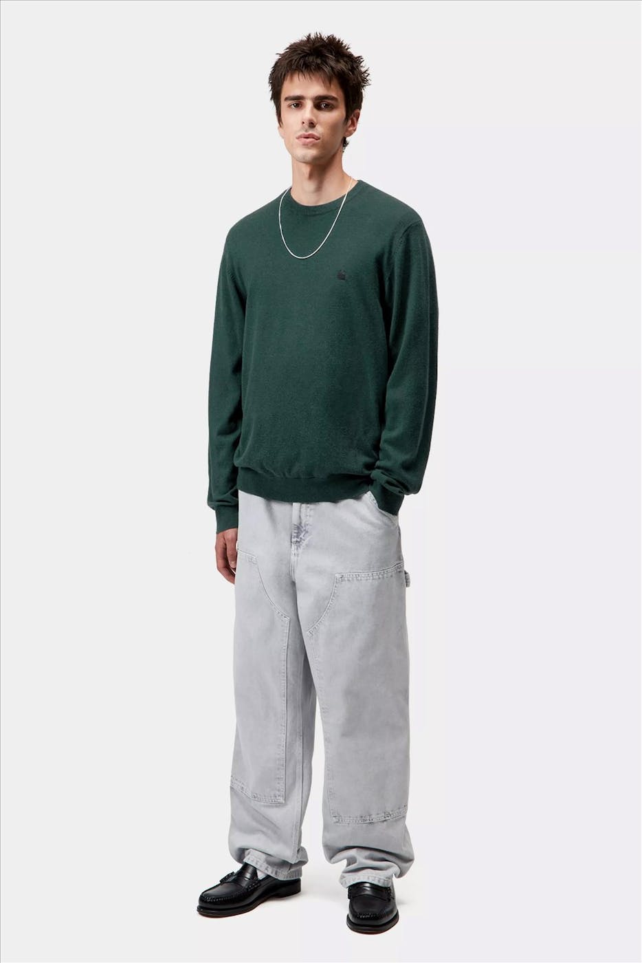Carhartt WIP - Donkergroene Madison trui