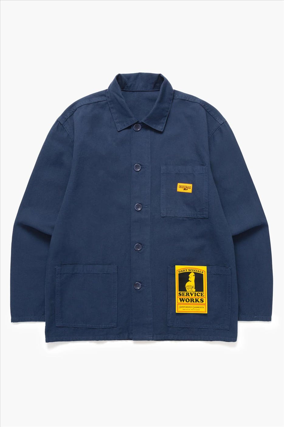 Service Works - Donkerblauw Classic Chore overhemd