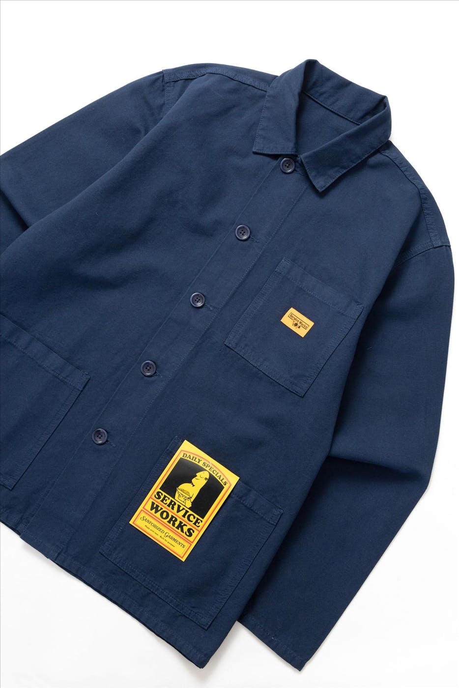 Service Works - Donkerblauw Classic Chore overhemd