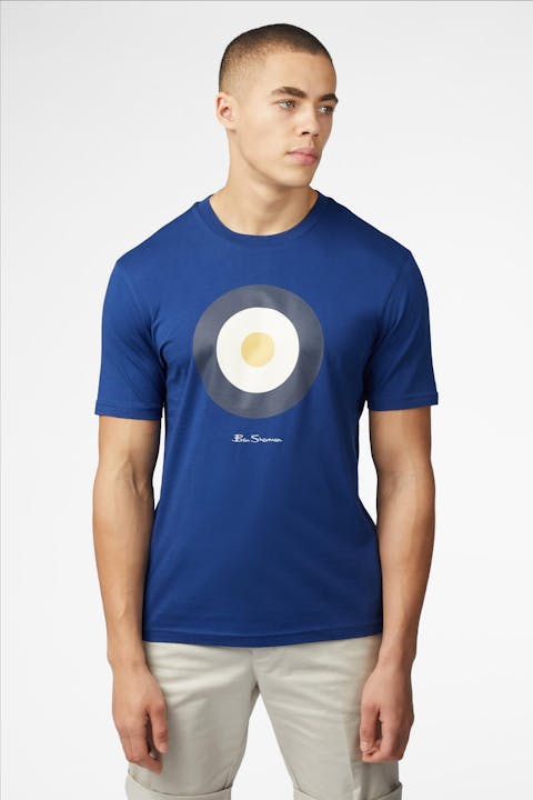 Ben Sherman - Donkerblauwe Signature Target T-shirt