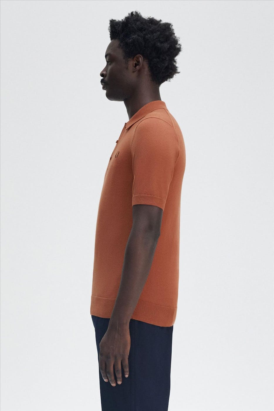 Fred Perry - Donkeroranje Knitted polo