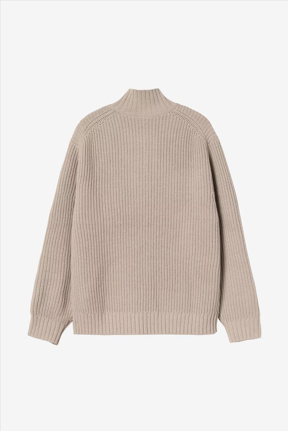 Carhartt WIP - Beige Detroit Half Zip trui
