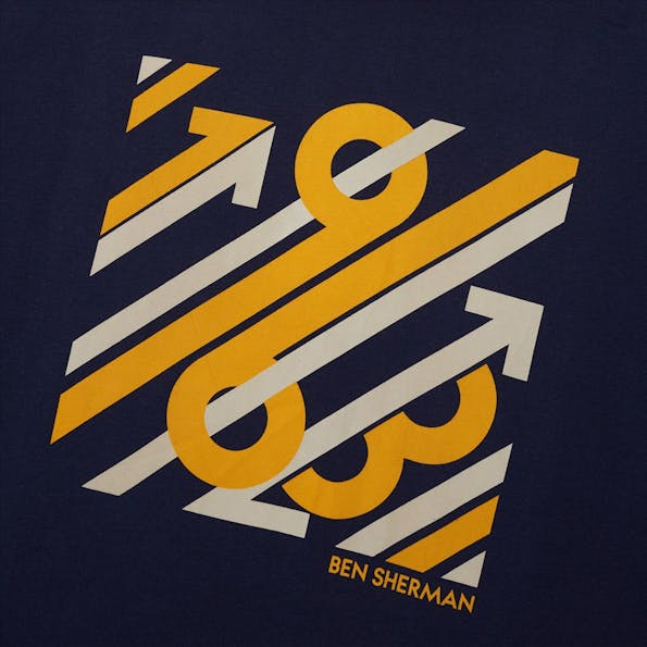 Ben Sherman - Donkerblauwe 1963 T-shirt