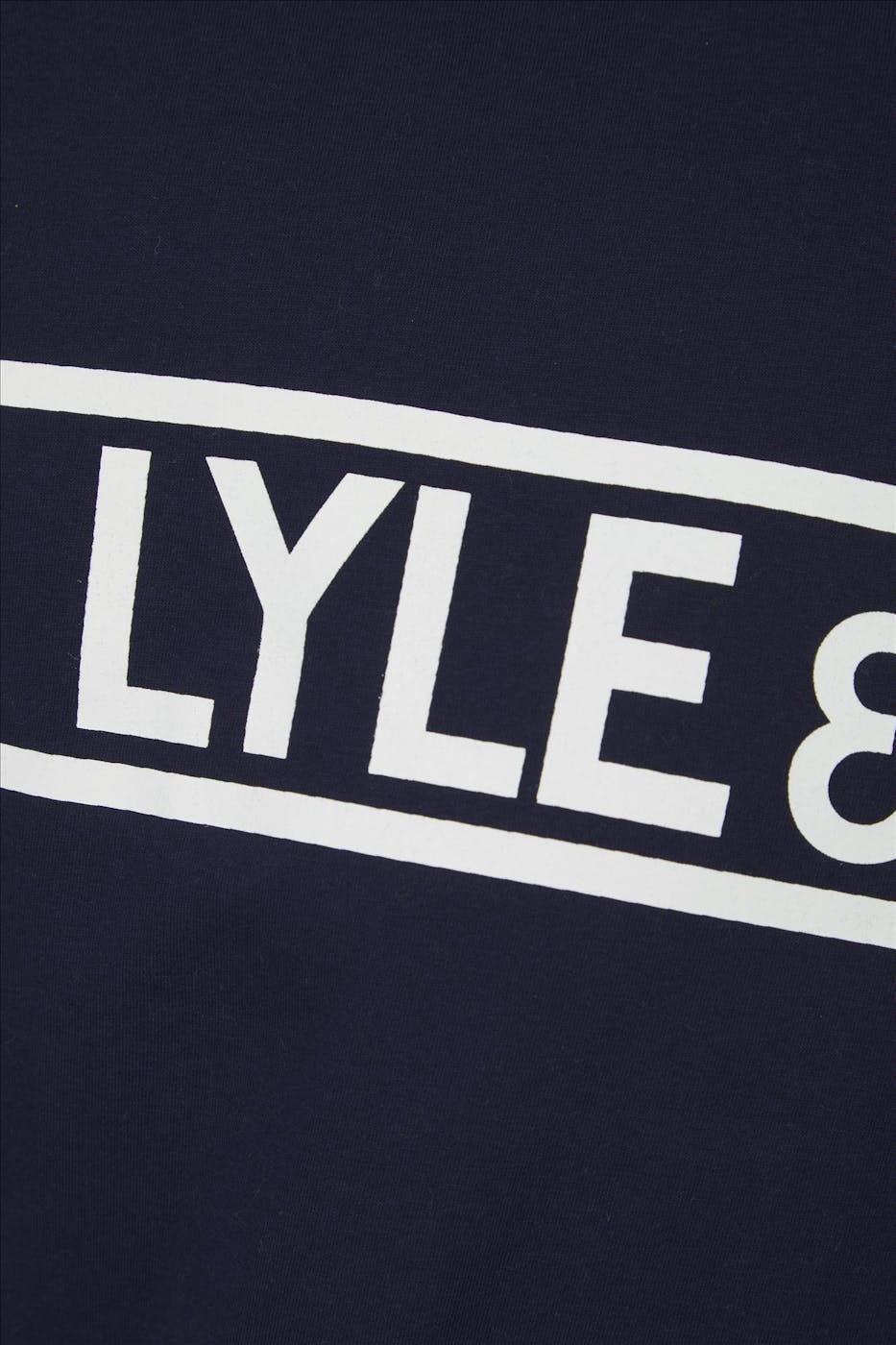 Lyle & Scott - Donkerblauwe Fletcher pyjama
