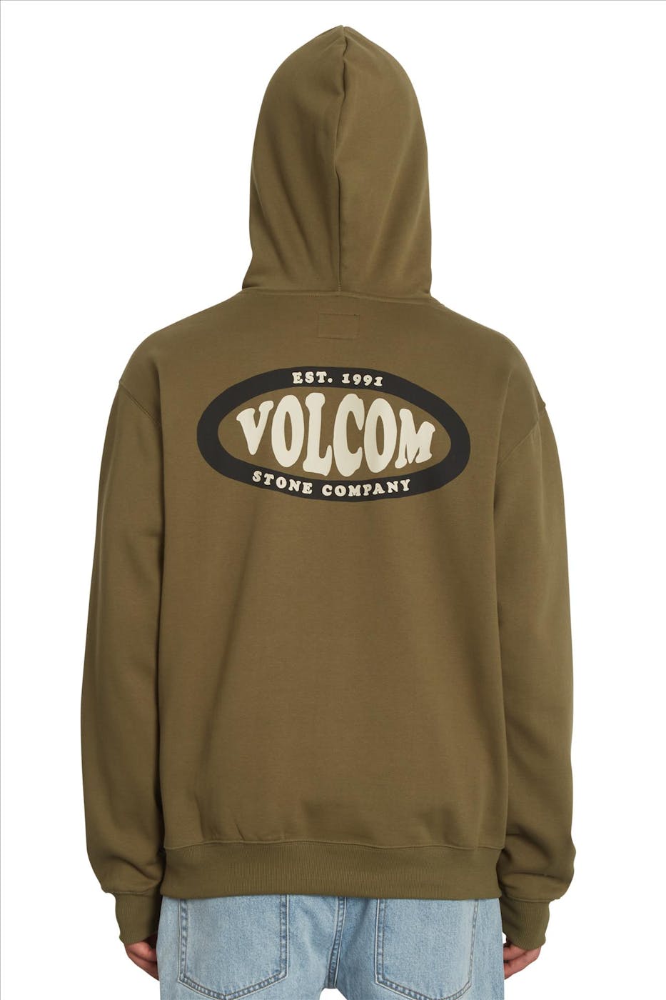 Volcom - Kaki Watanite Po hoodie