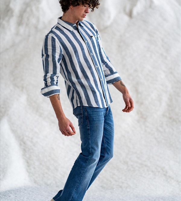 Diesel - Blauwe 2007 Zatiny bootcut jeans