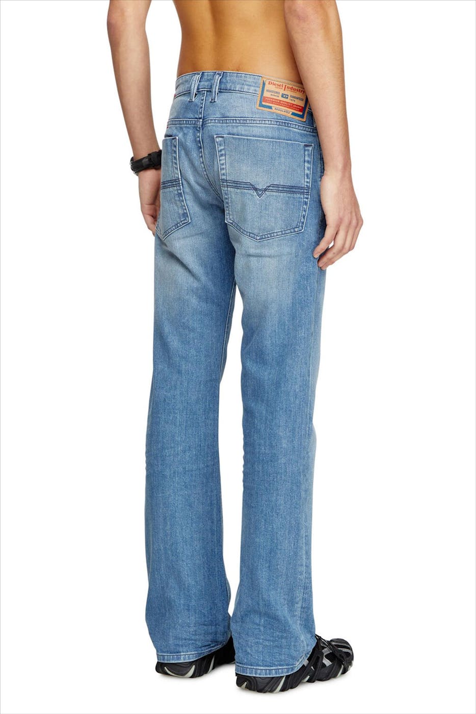 Diesel - Blauwe 2007 Zatiny bootcut jeans