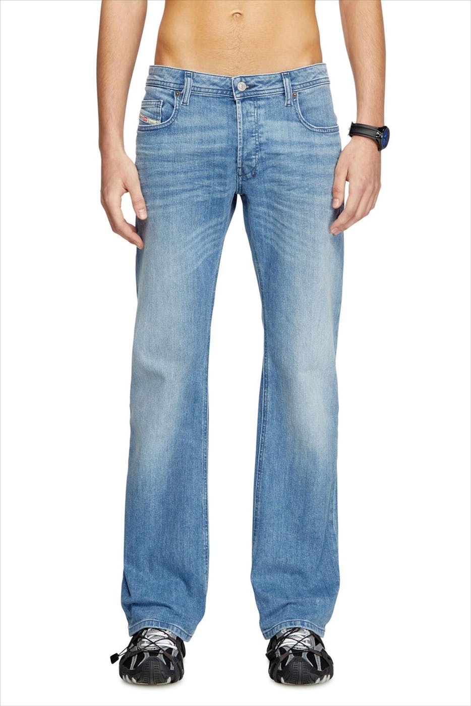 Diesel - Blauwe 2007 Zatiny bootcut jeans