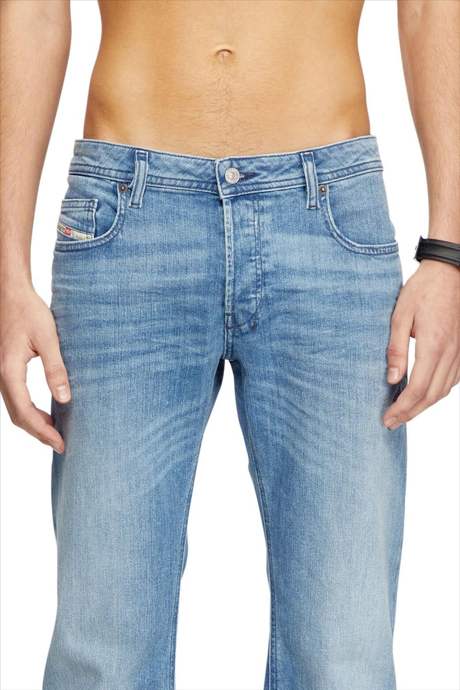 Diesel - Blauwe 2007 Zatiny bootcut jeans