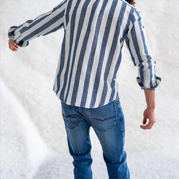 Diesel - Blauwe 2007 Zatiny bootcut jeans