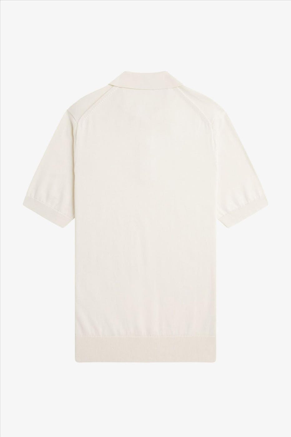 Fred Perry - Ecru Knitted polo