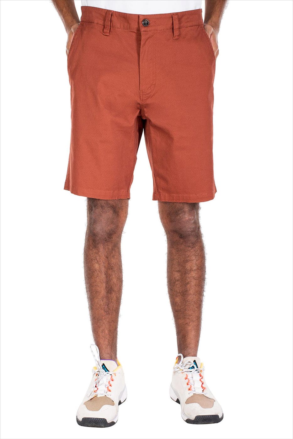 Iriedaily - Donker oranje Love City short