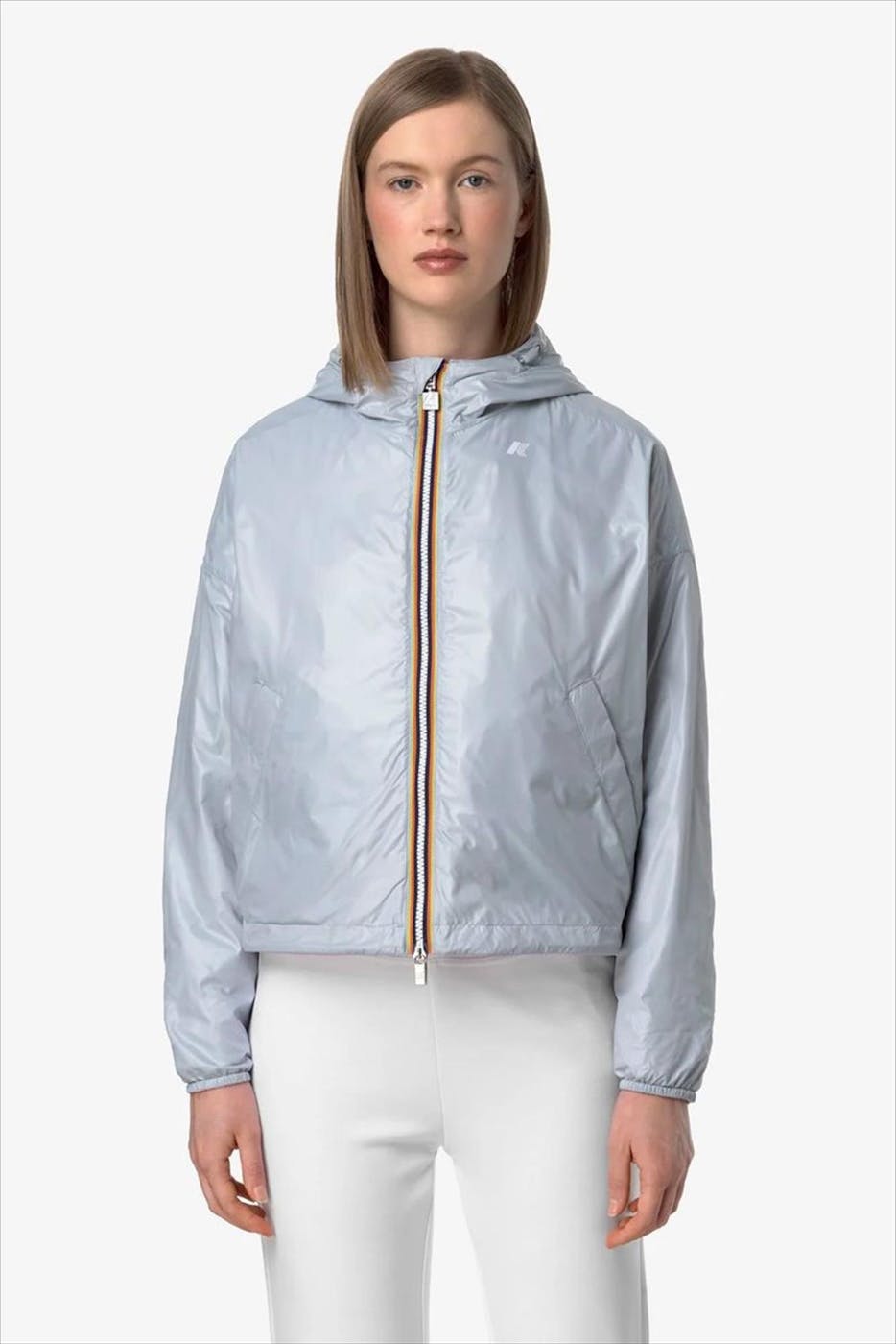 K-Way - Lila-Beige Laurette Plus 2 Double regenjas