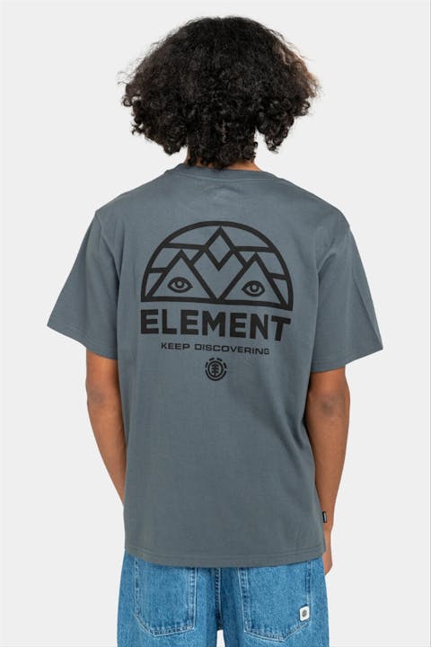 Element - Donkergrijze Disco T-shirt