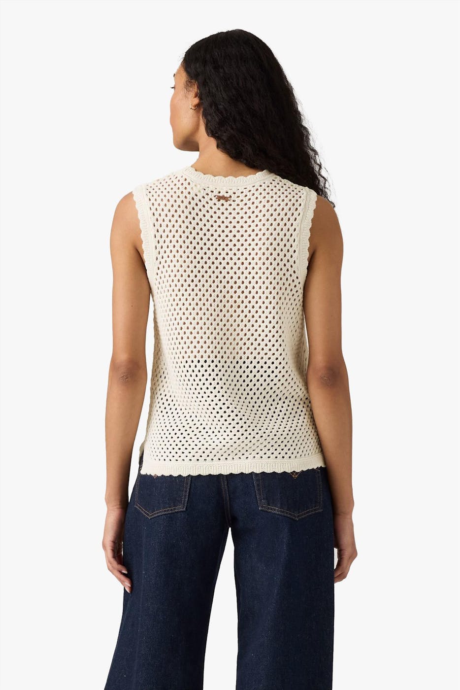 Levi's - Ecru Adrienne Crochet top