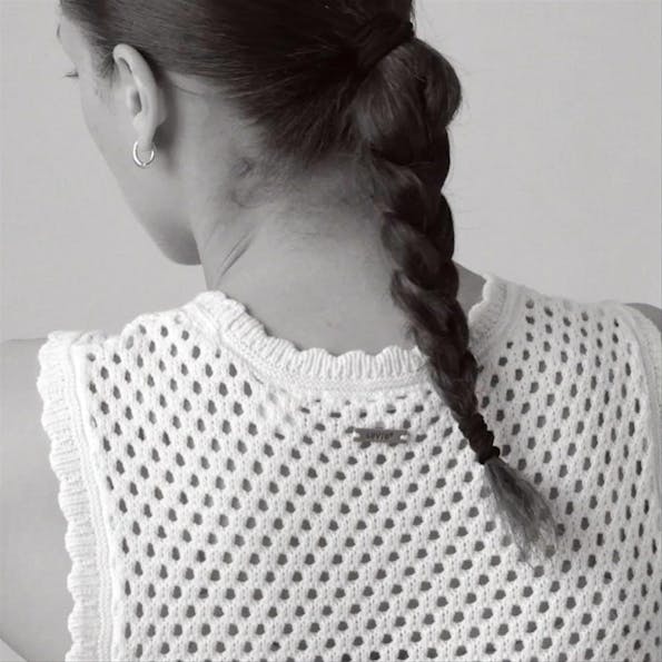 Levi's - Ecru Adrienne Crochet top