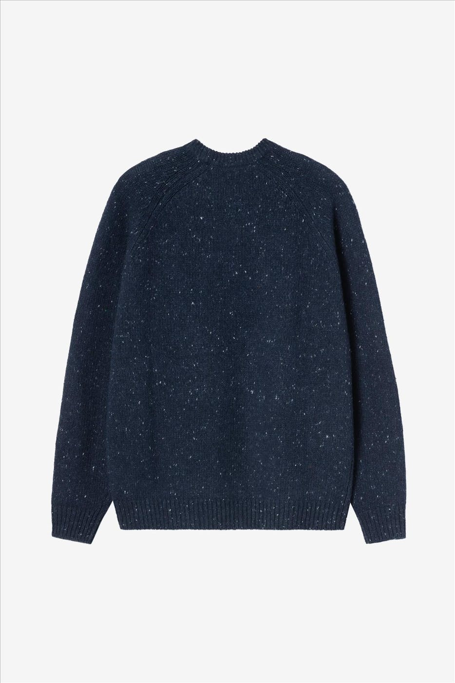 Carhartt WIP - Donkerblauwe Anglistic trui