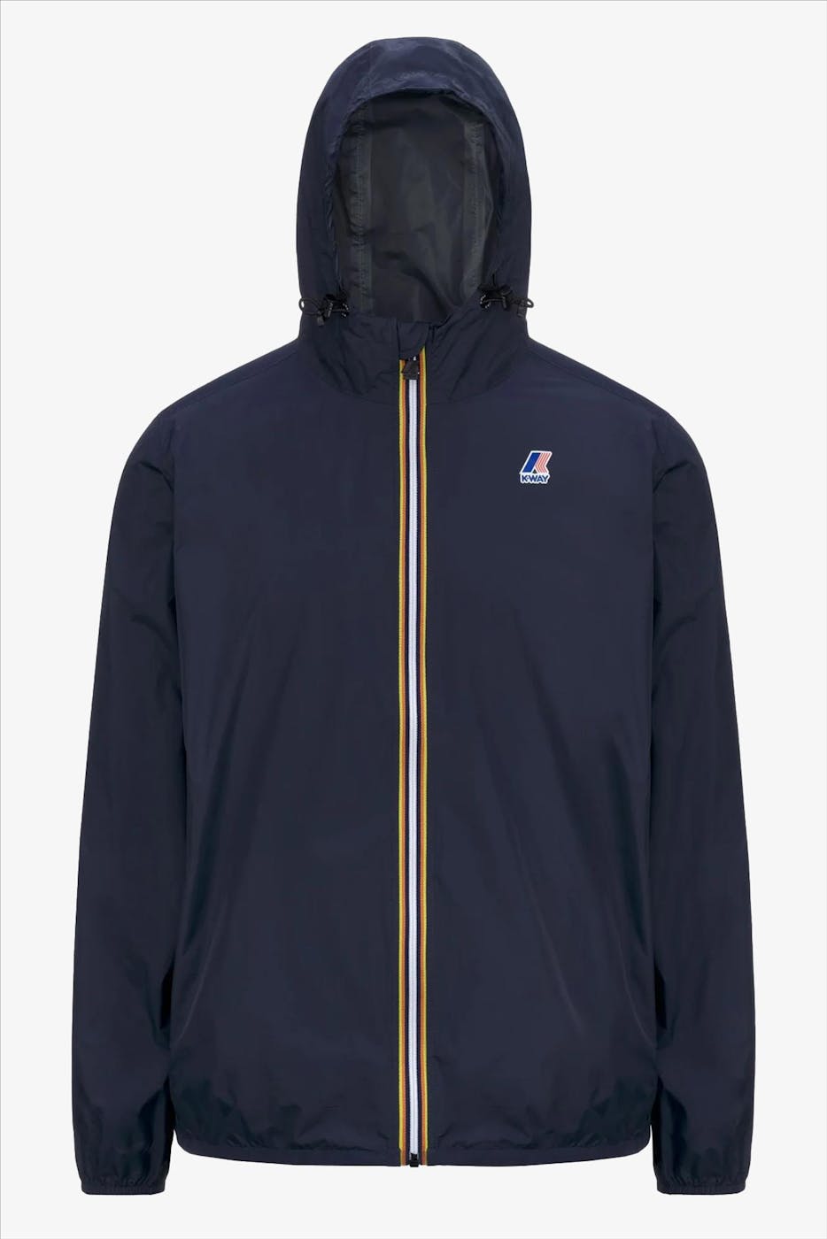 K-Way - Donkerblauwe Le Vrai Claude 4.0 regenjas