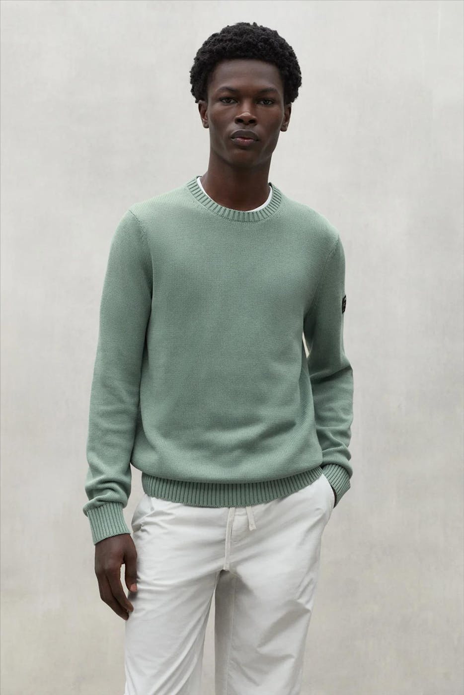 ECOALF - Mintgroene Tail trui