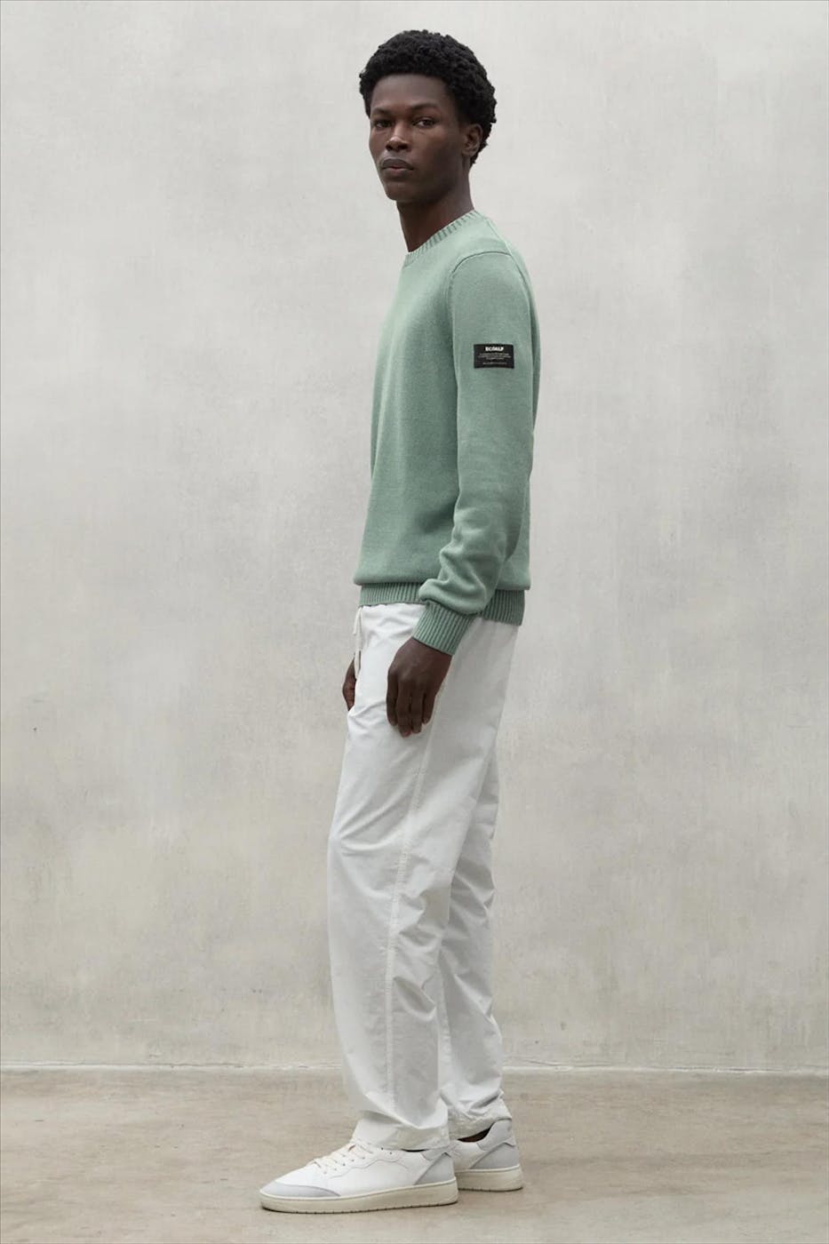 ECOALF - Mintgroene Tail trui