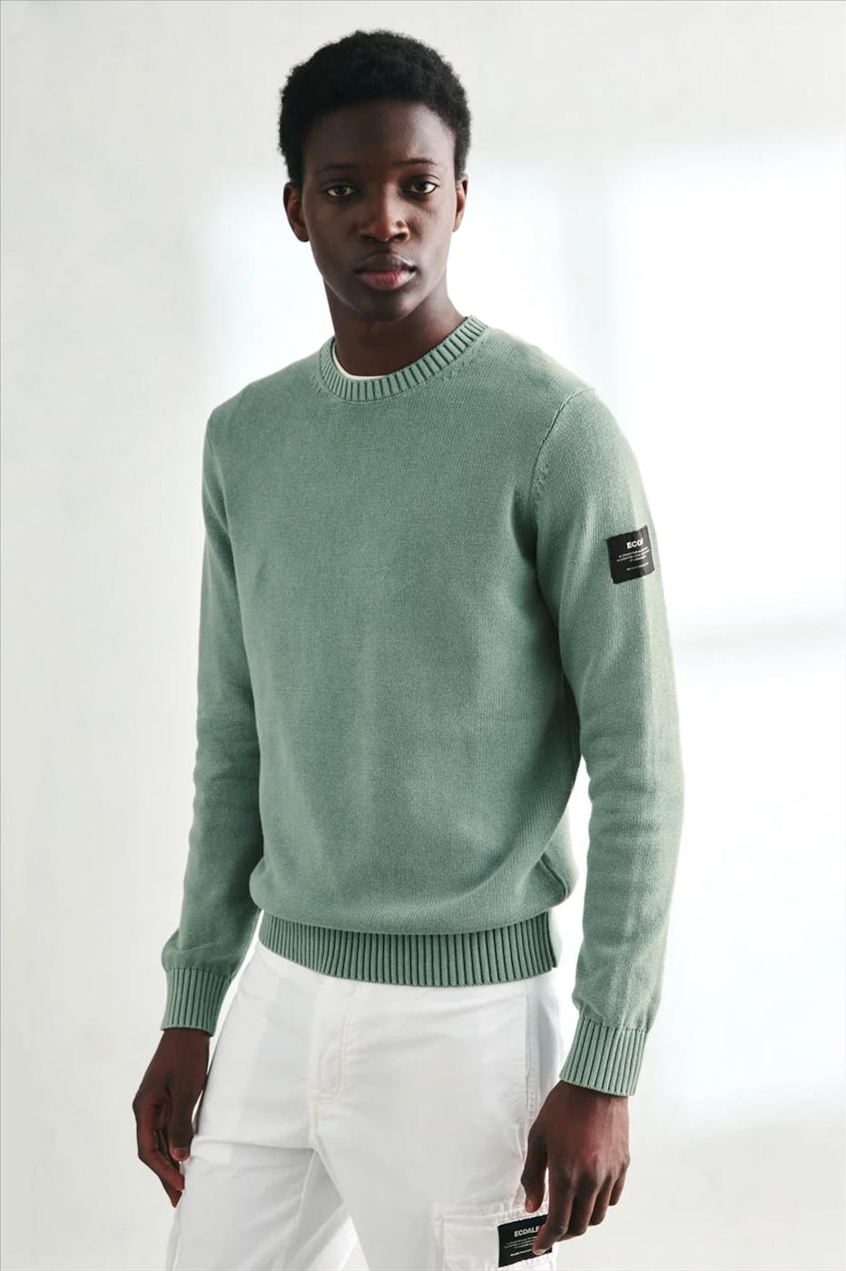 ECOALF - Mintgroene Tail trui