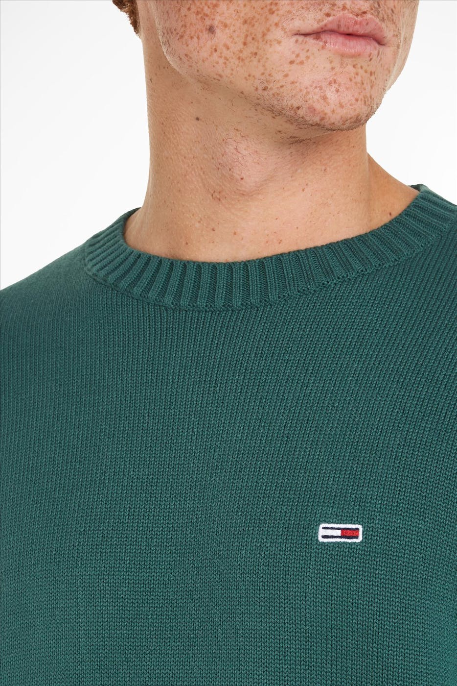 Tommy Jeans - Groene Essentials trui