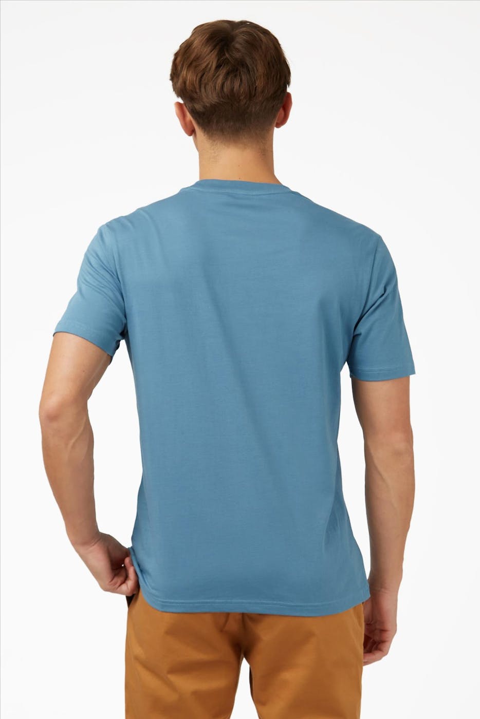 Ben Sherman - Blauwe Petrol Signature Pocket T-shirt