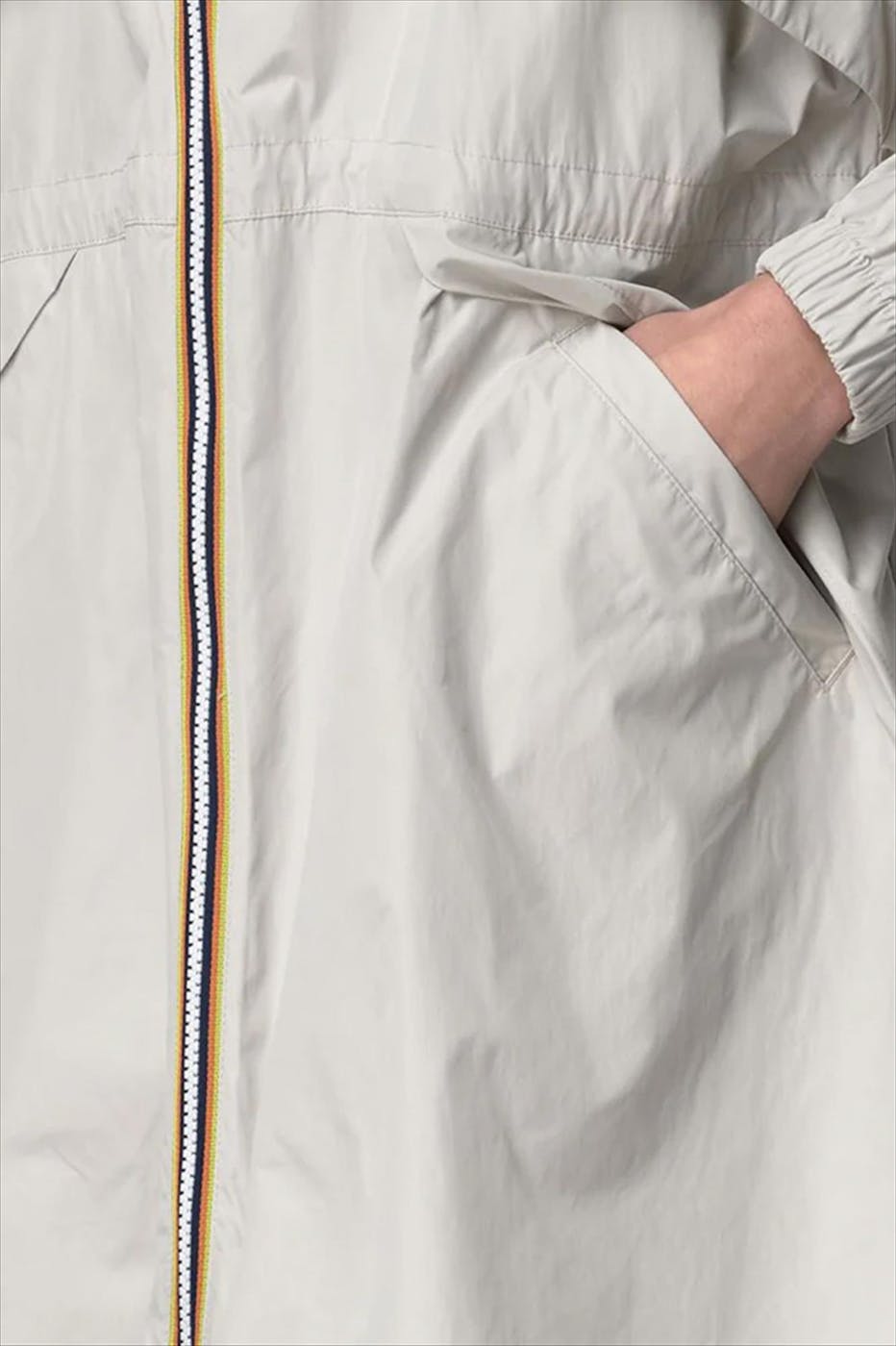 K-Way - Muntgroene Trenchcoat regenjas