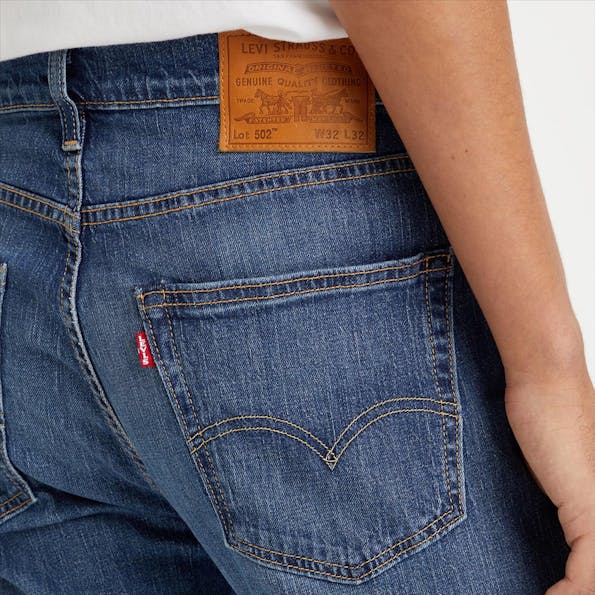 Levi's - Blauwe 502 Taper jeans