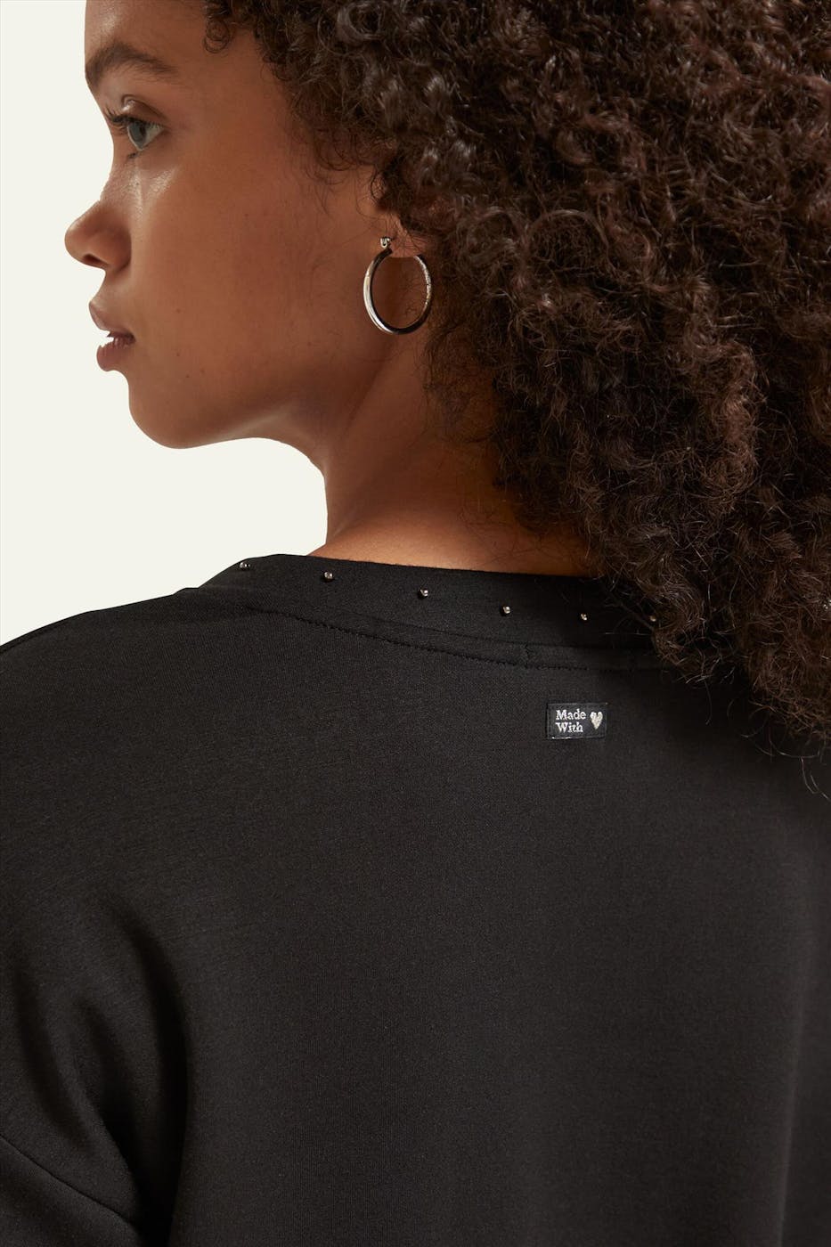 Scotch & Soda - Zwarte Beaded sweater