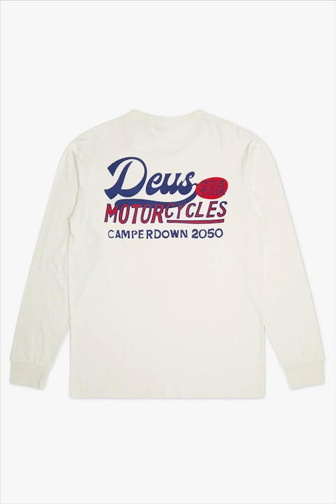 Deus Ex Machina - Witte Marigold Ls T-shirt