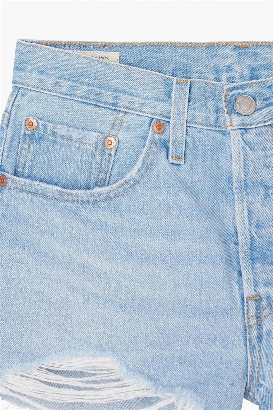 Levi's - Blauwe 501 jeansshort