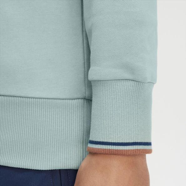 Fred Perry - Mintgroene Crew Neck sweater