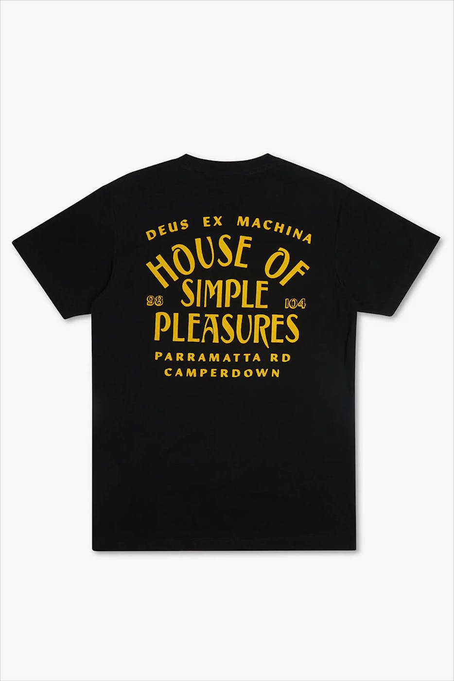 Deus Ex Machina - Zwarte Simplicity T-shirt