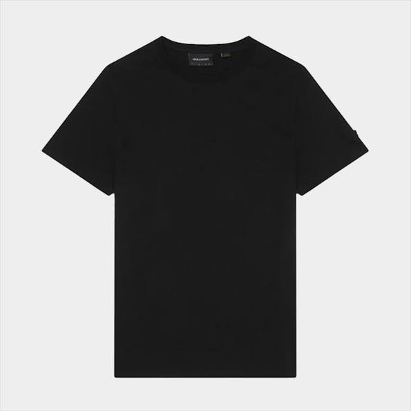 Lyle & Scott - Zwarte Tonal Eagle T-shirt