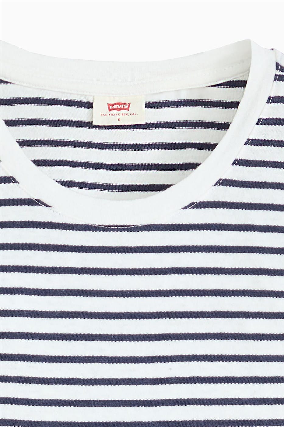 Levi's - Wit-Donkerblauwe Boxy tanktop