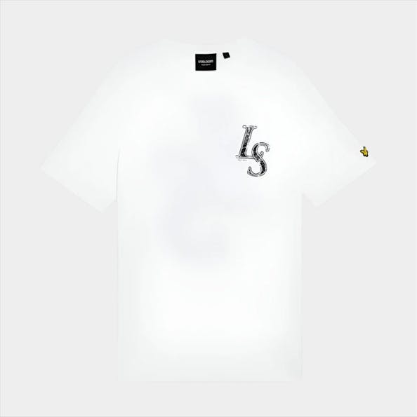 Lyle & Scott - Witte Emblem T-shirt