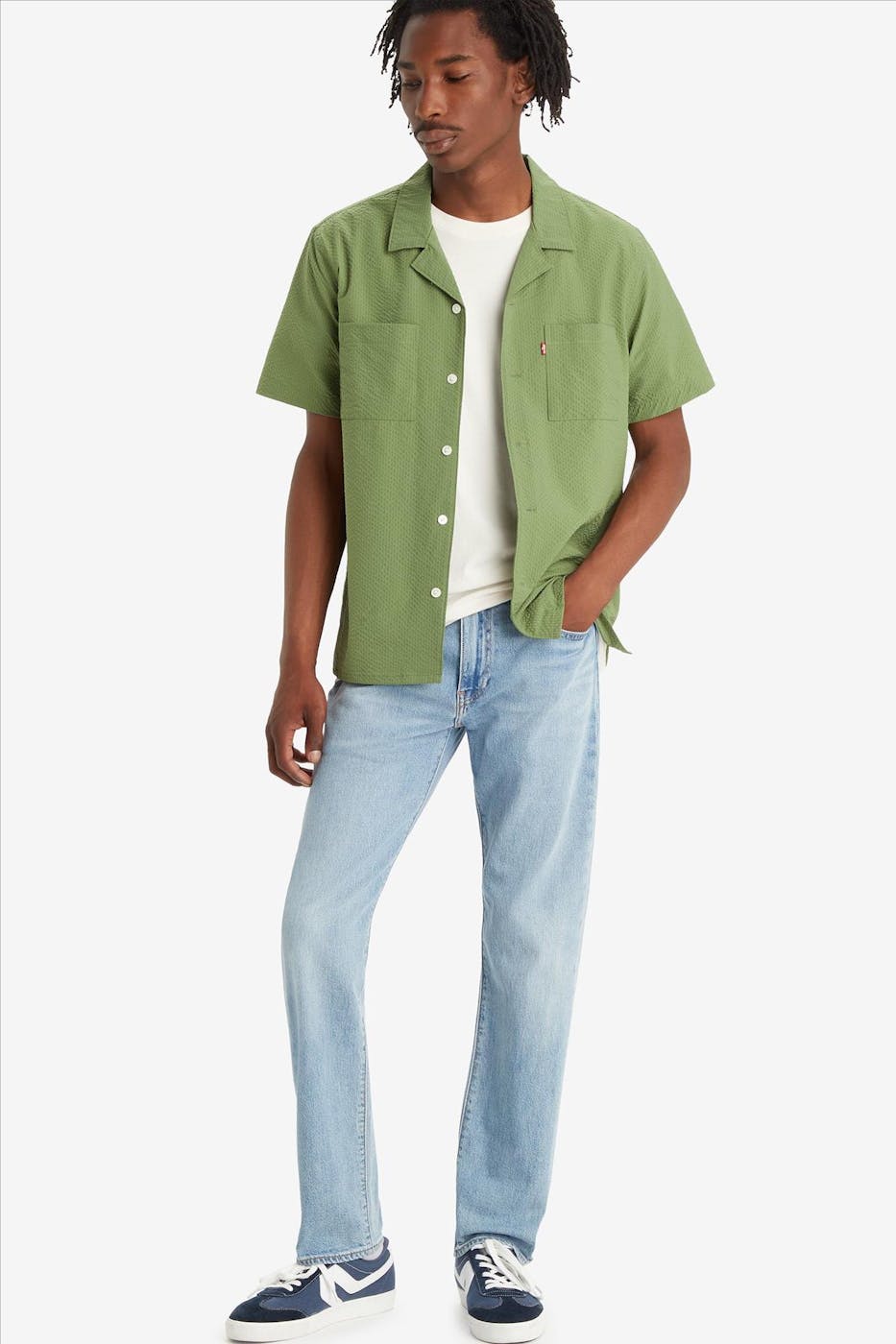 Levi's - Lichtblauwe 502 Taper jeans